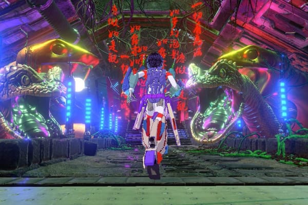 Screenshot from The Game World of the Material World Knight, Lu Yang
